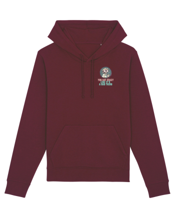 YOU SAY CRAZY LIKE IT`S A BAD THING - MAD SCIENTIST 3 lateral Burgundy