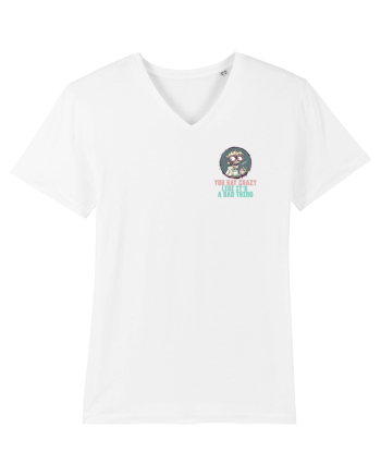 YOU SAY CRAZY LIKE IT`S A BAD THING - MAD SCIENTIST 3 lateral White