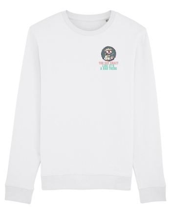 YOU SAY CRAZY LIKE IT`S A BAD THING - MAD SCIENTIST 3 lateral White
