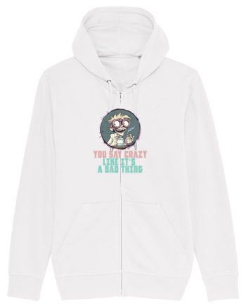 YOU SAY CRAZY LIKE IT`S A BAD THING - MAD SCIENTIST 3  White