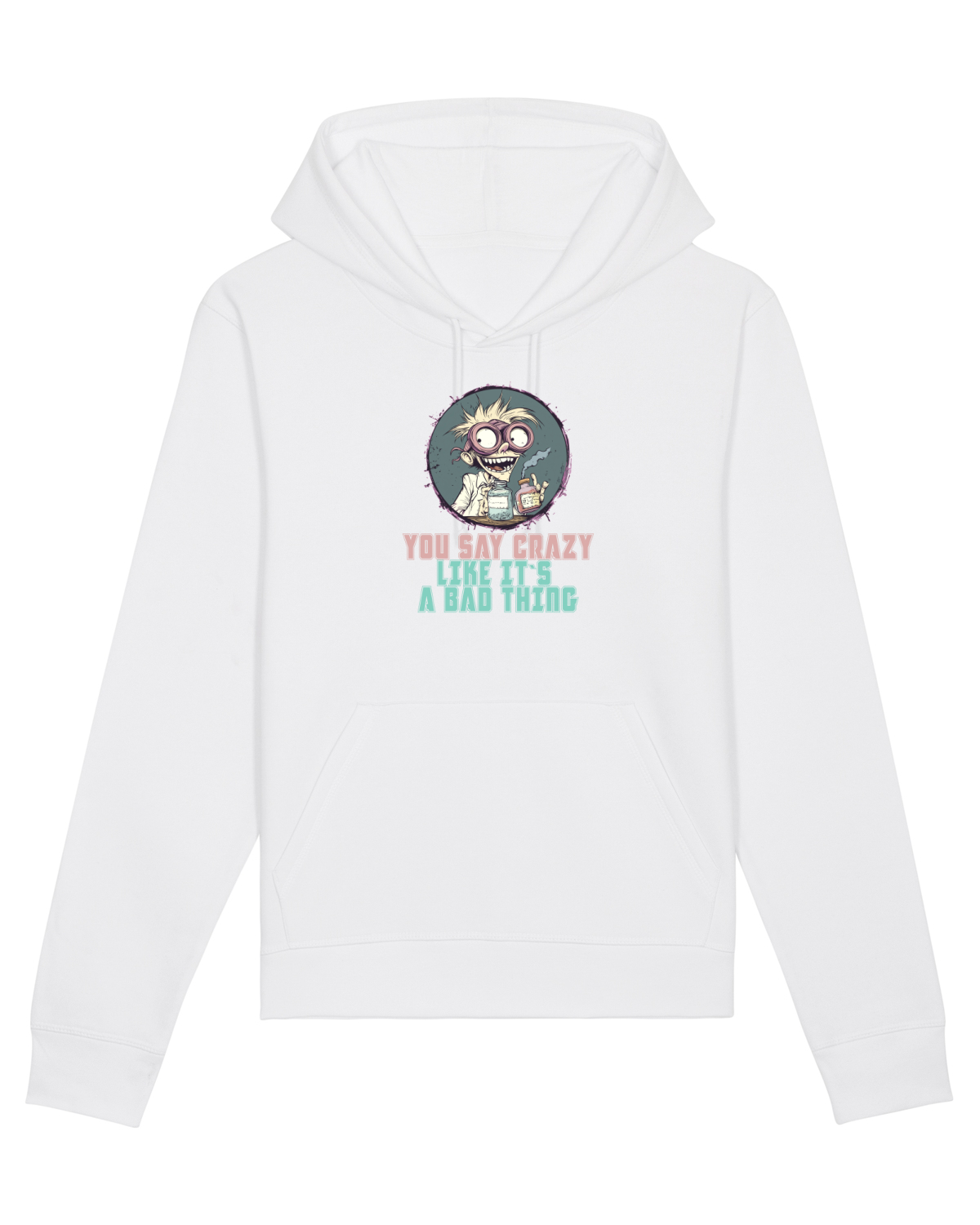 Hanorac Unisex Drummer White