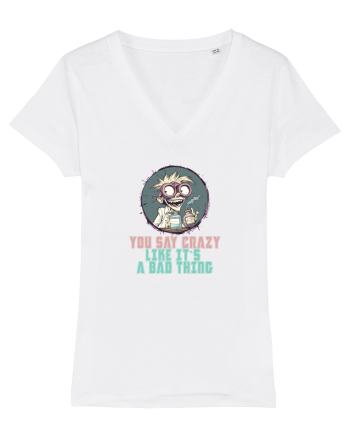 YOU SAY CRAZY LIKE IT`S A BAD THING - MAD SCIENTIST 3  White