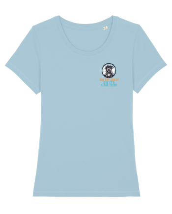 YOU SAY CRAZY LIKE IT`S A BAD THING - MAD SCIENTIST 1 lateral Sky Blue
