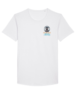 YOU SAY CRAZY LIKE IT`S A BAD THING - MAD SCIENTIST 1 lateral Tricou mânecă scurtă guler larg Bărbat Skater