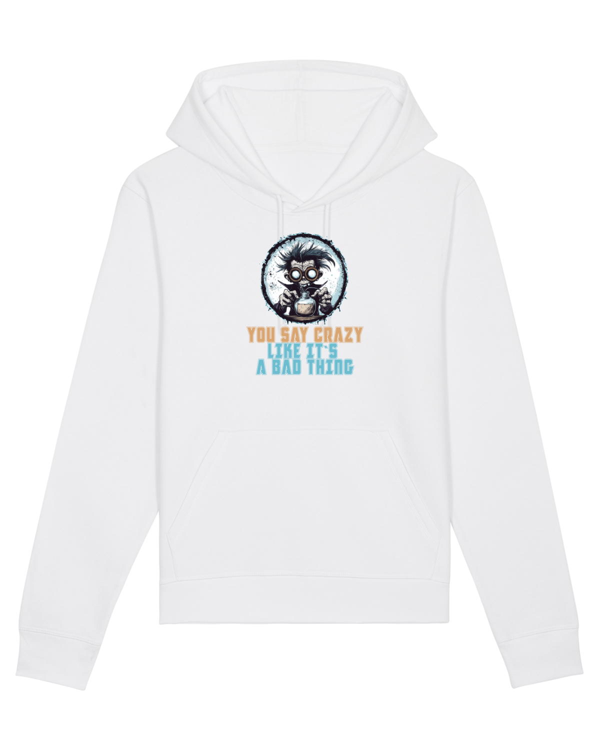 Hanorac Unisex Drummer White