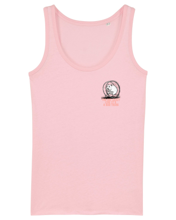 YOU SAY CRAZY LIKE IT`S A BAD THING - HAMSTER lateral Cotton Pink
