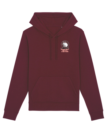 YOU SAY CRAZY LIKE IT`S A BAD THING - HAMSTER lateral Burgundy
