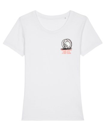 YOU SAY CRAZY LIKE IT`S A BAD THING - HAMSTER lateral White