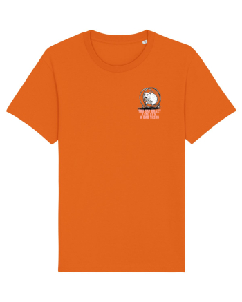 YOU SAY CRAZY LIKE IT`S A BAD THING - HAMSTER lateral Bright Orange