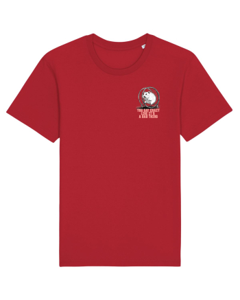 YOU SAY CRAZY LIKE IT`S A BAD THING - HAMSTER lateral Red
