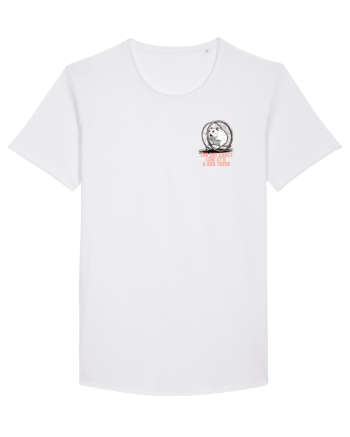YOU SAY CRAZY LIKE IT`S A BAD THING - HAMSTER lateral White