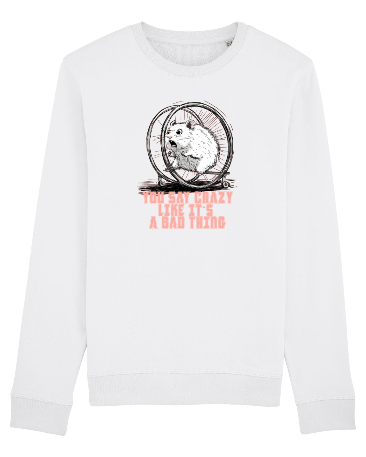 Bluză mânecă lungă Unisex Rise White