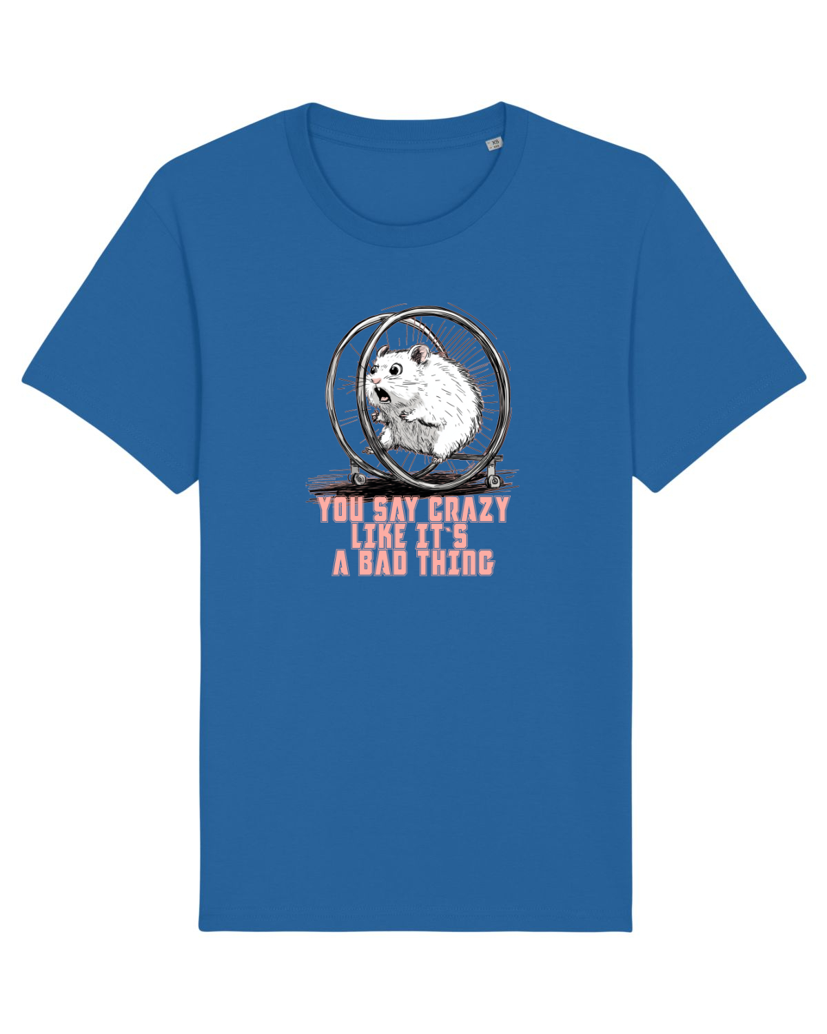 Tricou mânecă scurtă Unisex Rocker Royal Blue