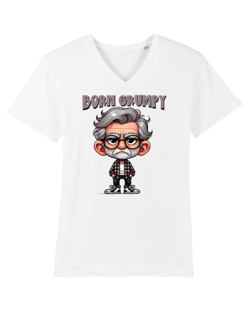 Born Grumpy | Grandpa | Bunicul Tafnos White