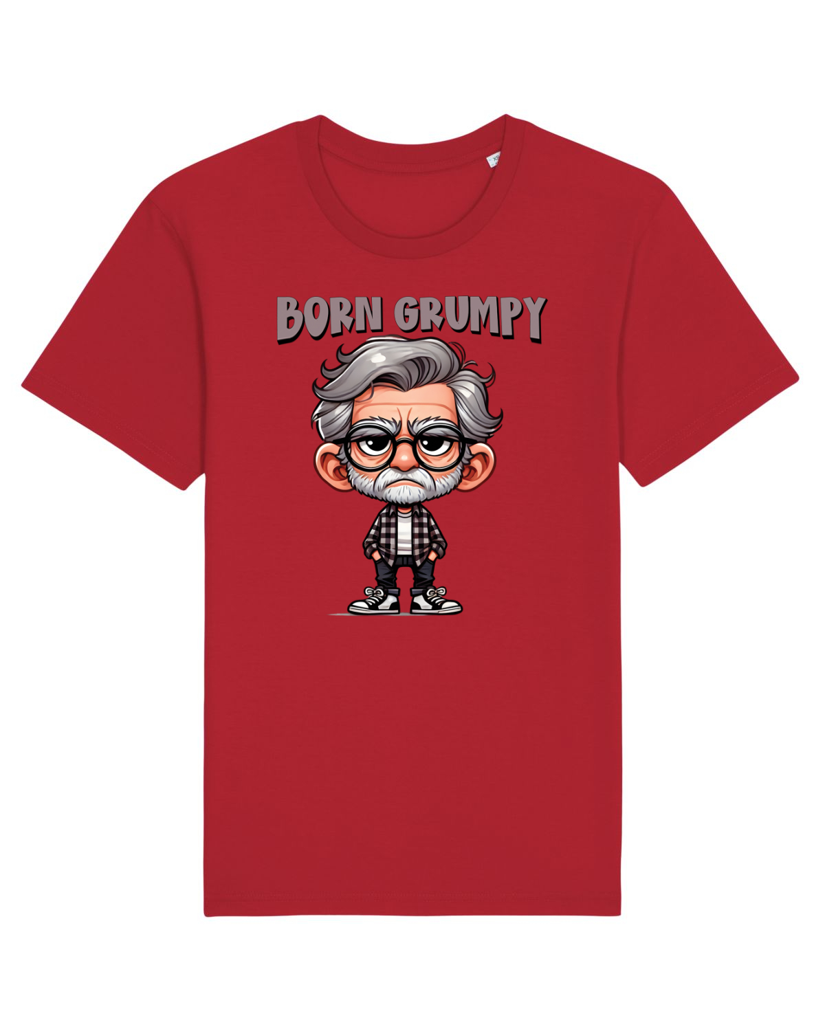 Tricou mânecă scurtă Unisex Rocker Red