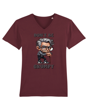 Don't Be Grumpy | Grandpa | Bunicul Tafnos Burgundy