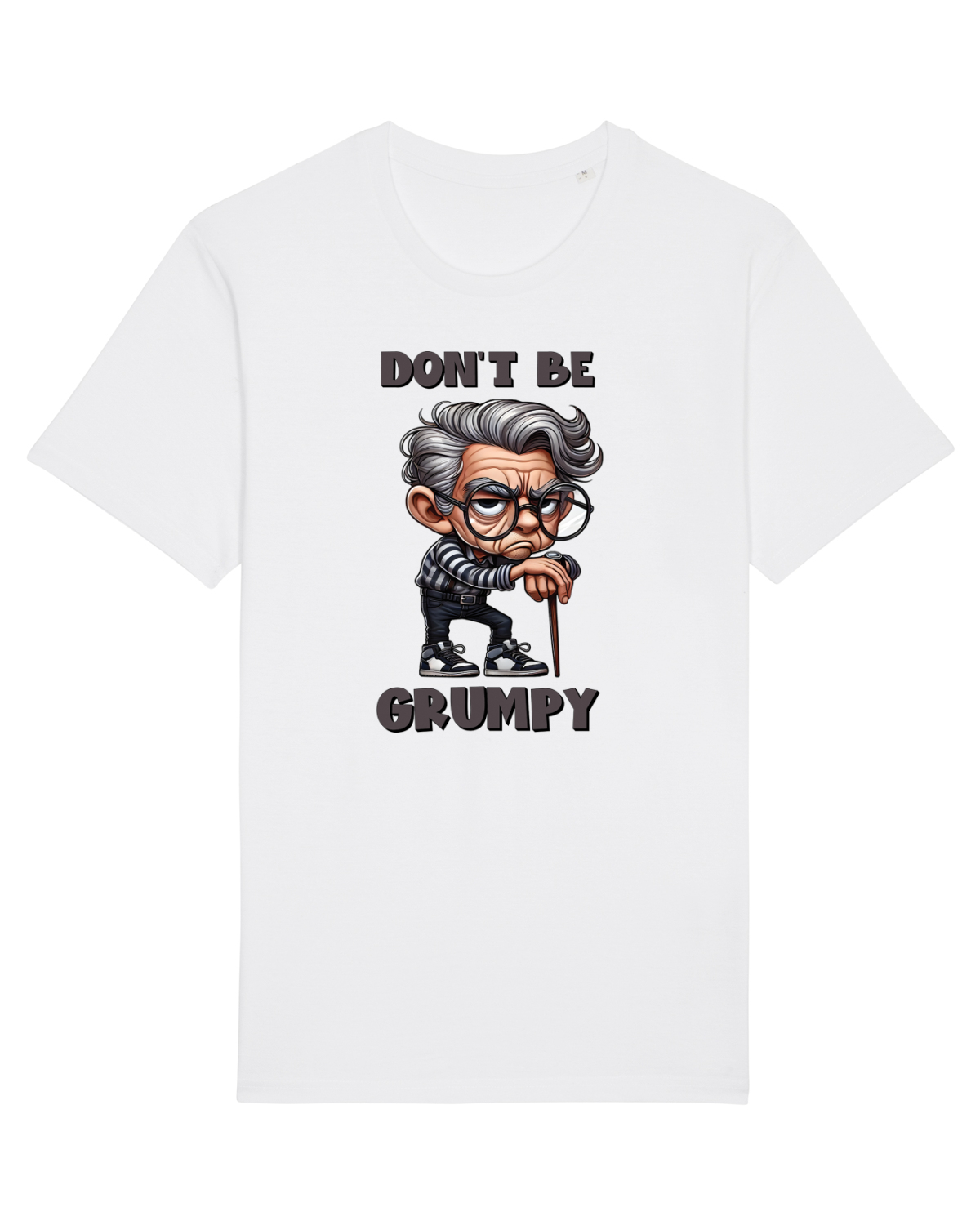 Tricou mânecă scurtă Unisex Rocker White