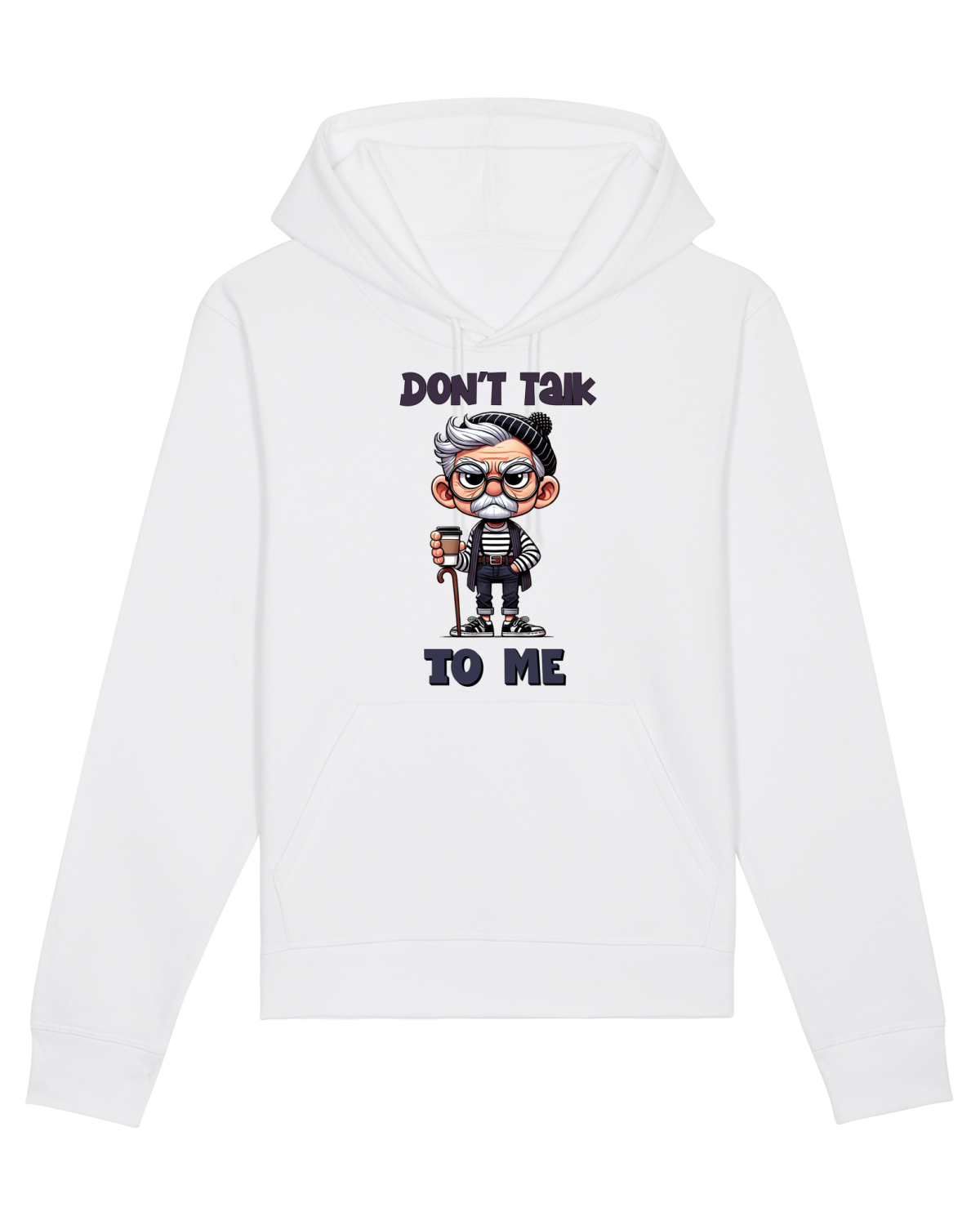 Hanorac Unisex Drummer White