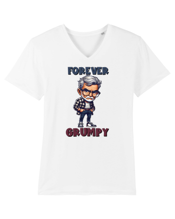 Forever Grumpy | Grandpa | Bunicul Tafnos White