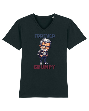 Forever Grumpy | Grandpa | Bunicul Tafnos Black