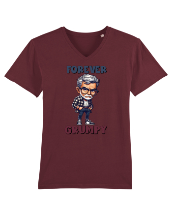 Forever Grumpy | Grandpa | Bunicul Tafnos Burgundy