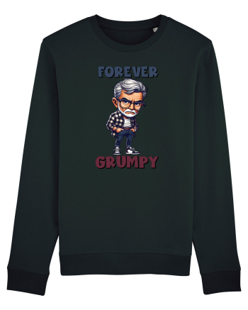 Forever Grumpy | Grandpa | Bunicul Tafnos Black