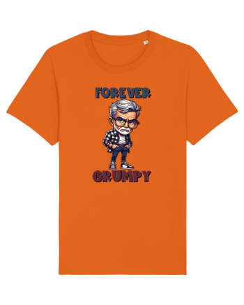 Forever Grumpy | Grandpa | Bunicul Tafnos Bright Orange