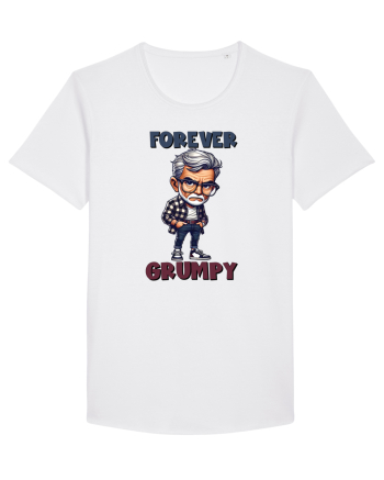 Forever Grumpy | Grandpa | Bunicul Tafnos White