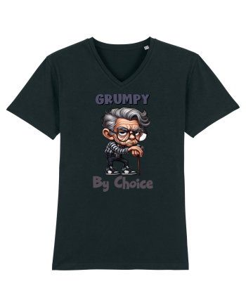Grumpy By Choice | Grandpa | Bunicul Tafnos Black