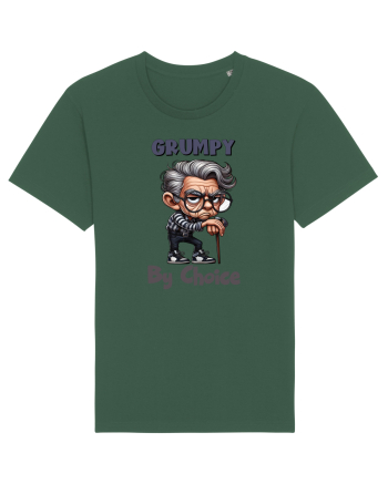 Grumpy By Choice | Grandpa | Bunicul Tafnos Bottle Green