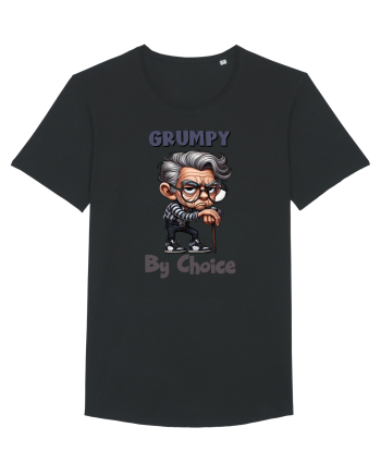 Grumpy By Choice | Grandpa | Bunicul Tafnos Black