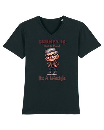 Grumpy Is Not A Mood It's A Lifestyle | Grandpa | Bunicul Tafnos Black