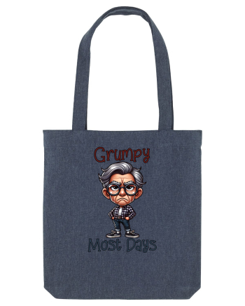 Grumpy Most Days | Grandpa | Bunicul Tafnos Midnight Blue