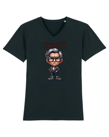 Grumpy Most Days | Grandpa | Bunicul Tafnos Black