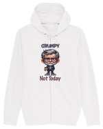 Grumpy Not Today | Grandpa | Bunicul Tafnos Hanorac cu fermoar Unisex Connector