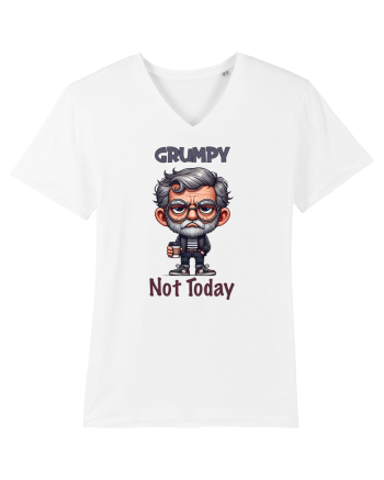 Grumpy Not Today | Grandpa | Bunicul Tafnos White