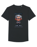 Grumpy Old Man Club | Grandpa | Bunicul Tafnos Tricou mânecă scurtă guler larg Bărbat Skater