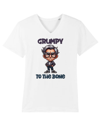 Grumpy To The Bone | Grandpa | Bunicul Tafnos White