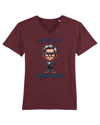 Grumpy To The Bone | Grandpa | Bunicul Tafnos Burgundy