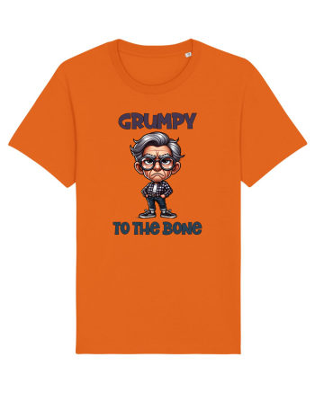 Grumpy To The Bone | Grandpa | Bunicul Tafnos Bright Orange