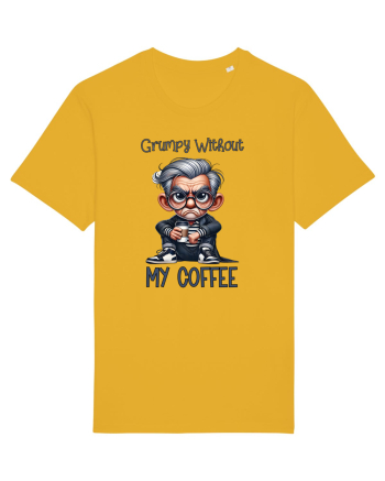 Grumpy Without My Coffee | Grandpa | Bunicul Tafnos Spectra Yellow