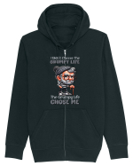 Grupy Life | Grandpa | Bunicul Tafnos Hanorac cu fermoar Unisex Connector