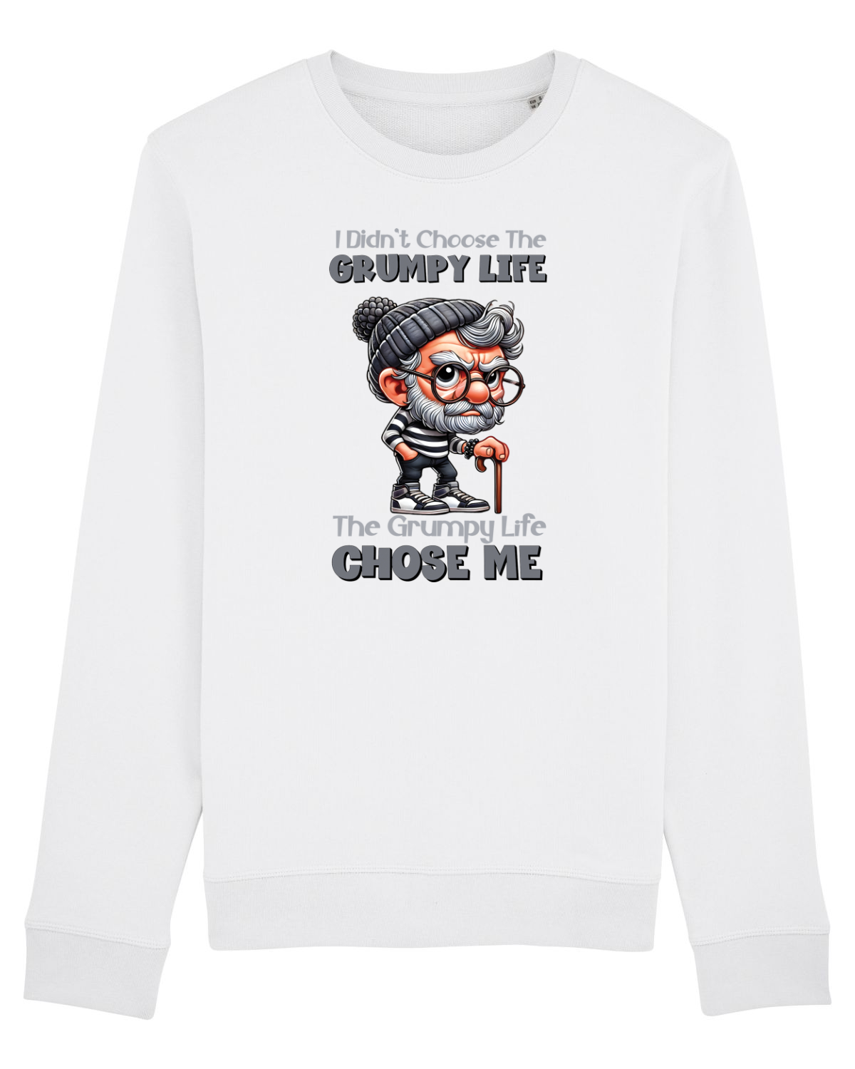 Bluză mânecă lungă Unisex Rise White