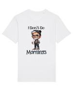 I Don't Do Mornings | Grandpa | Bunicul Tafnos Tricou mânecă scurtă Unisex Rocker