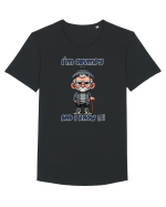 I'm Grumpy and I Know It! | Grandpa | Bunicul Tafnos Tricou mânecă scurtă guler larg Bărbat Skater