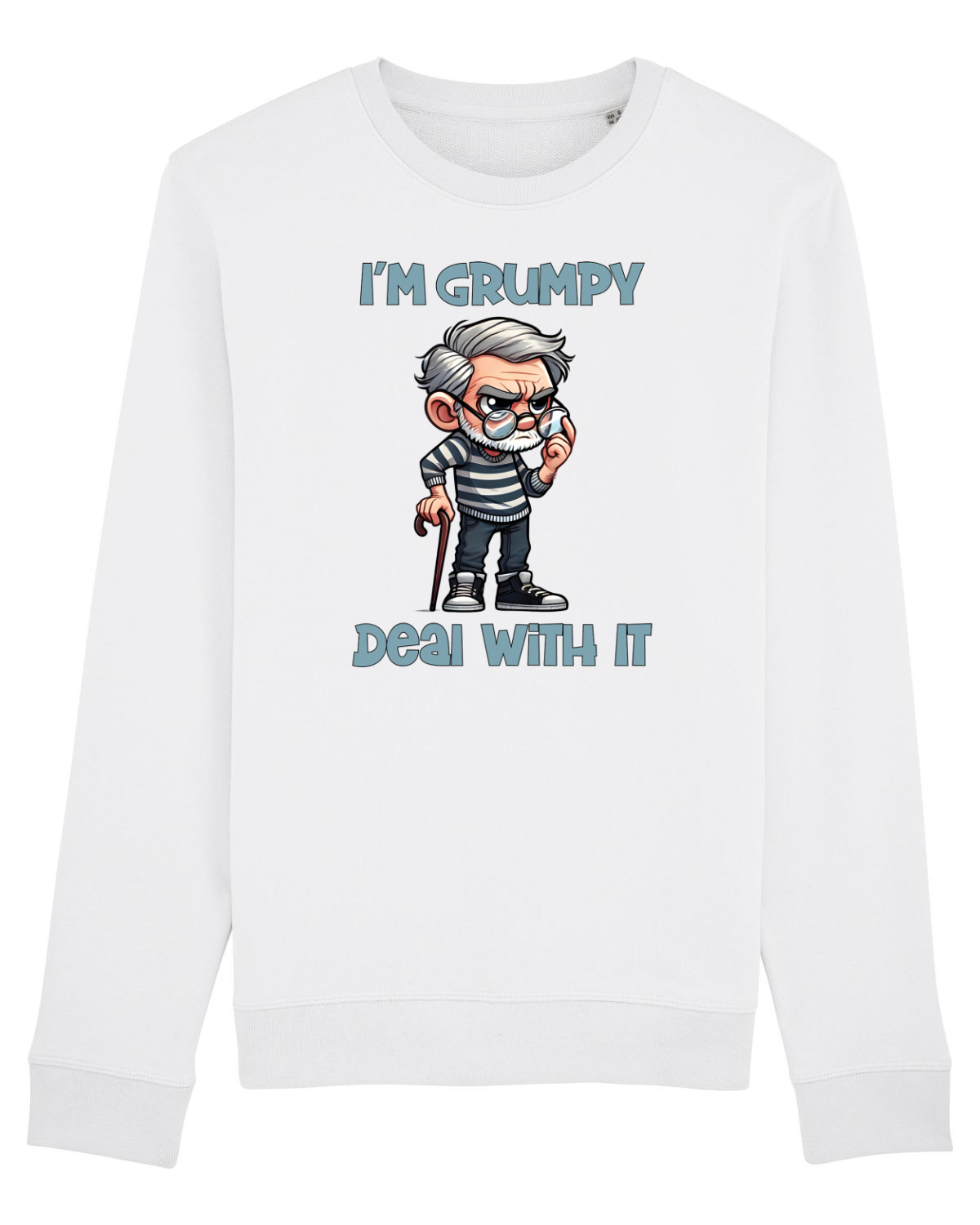 Bluză mânecă lungă Unisex Rise White