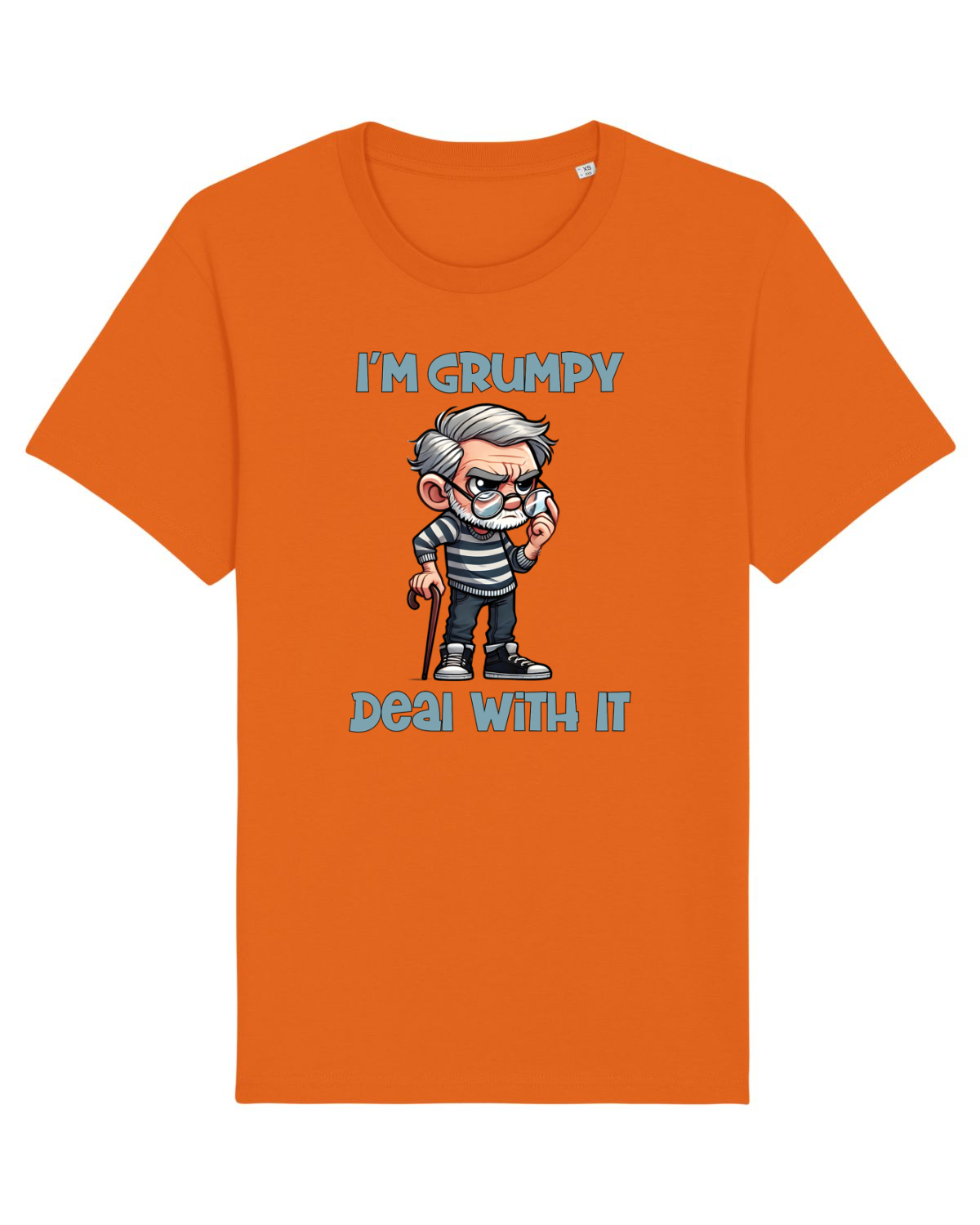 Tricou mânecă scurtă Unisex Rocker Bright Orange