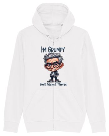 I'm Grumpy Don't Make It Worse | Grandpa | Bunicul Tafnos White