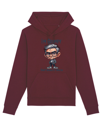I'm Grumpy Don't Make It Worse | Grandpa | Bunicul Tafnos Burgundy