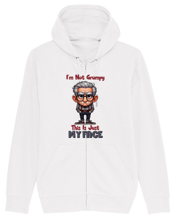I'm Not Grumpy This Is Just My Face | Grandpa | Bunicul Tafnos White
